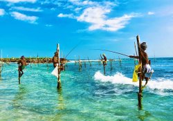 Stilt fishing