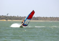 windsurfing